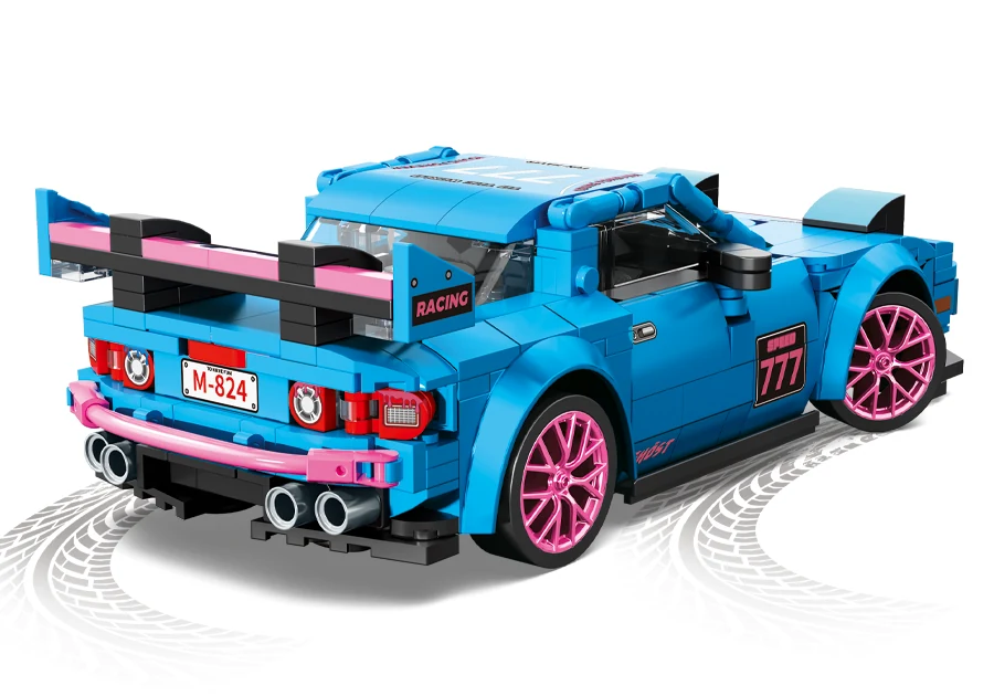 1/20 Le Dong Sports Car Building Blocks (Power Edition) – Bole Brick